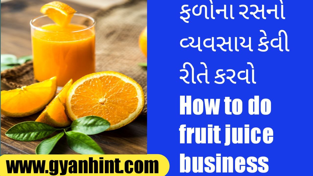 How to do fruits juice business